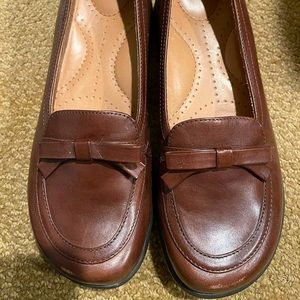 Dansko Danielle Brown Leather Loafers - Size 38